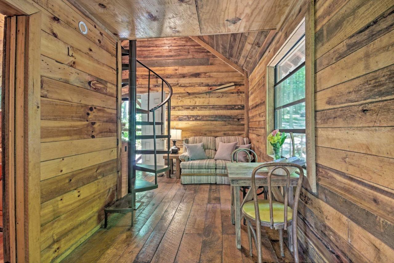 Creekside Cabin With Deck In Pisgah Forest! Barnardsville 외부 사진