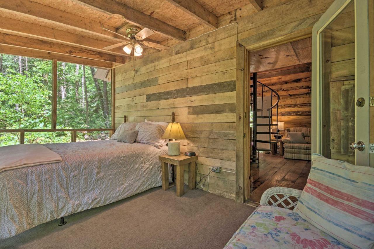 Creekside Cabin With Deck In Pisgah Forest! Barnardsville 외부 사진