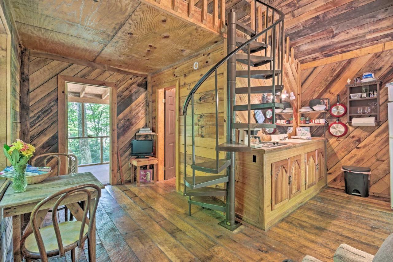 Creekside Cabin With Deck In Pisgah Forest! Barnardsville 외부 사진
