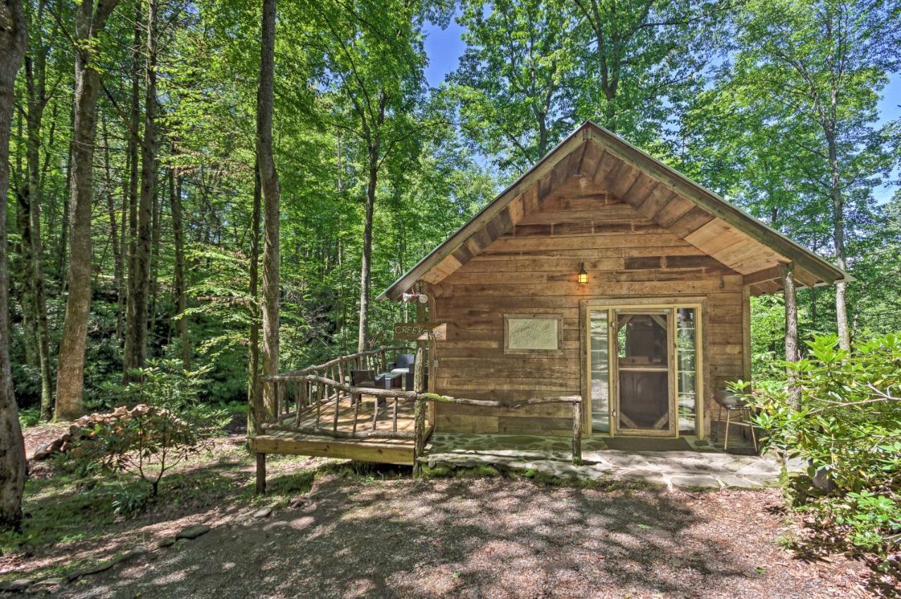 Creekside Cabin With Deck In Pisgah Forest! Barnardsville 외부 사진