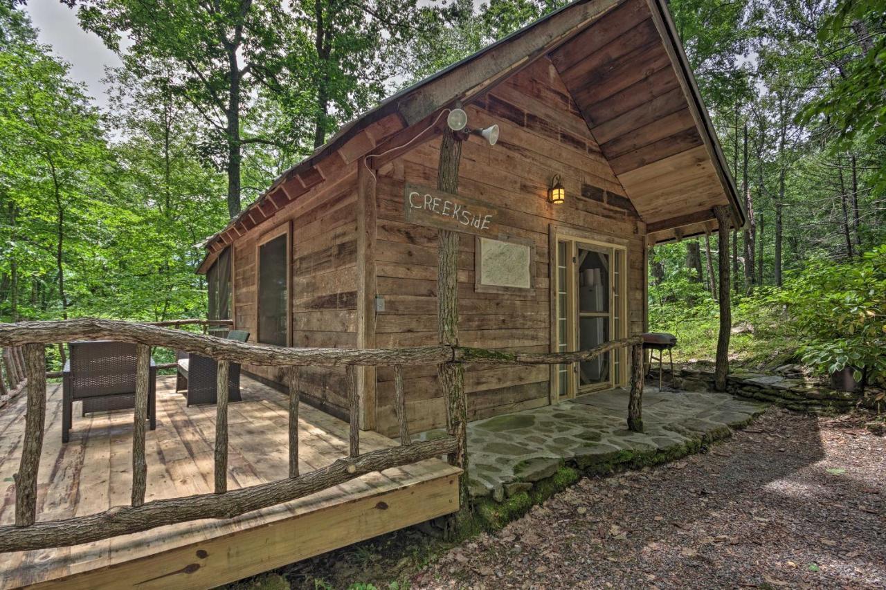 Creekside Cabin With Deck In Pisgah Forest! Barnardsville 외부 사진